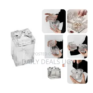 Kitchen Food Storage Jar Clear Glass Container Glass Sugar Bowl Heart
