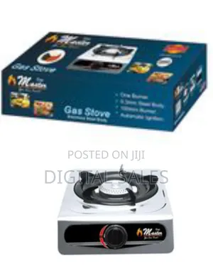 Electro Master Single Burner Gas Cooker Table-Top Gas Stove Hob Hot