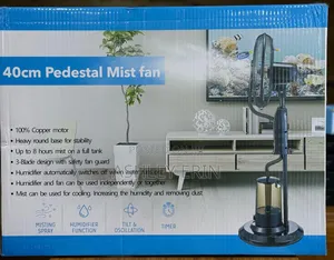 40cm Heavy Duty Pedestal Mist Fan