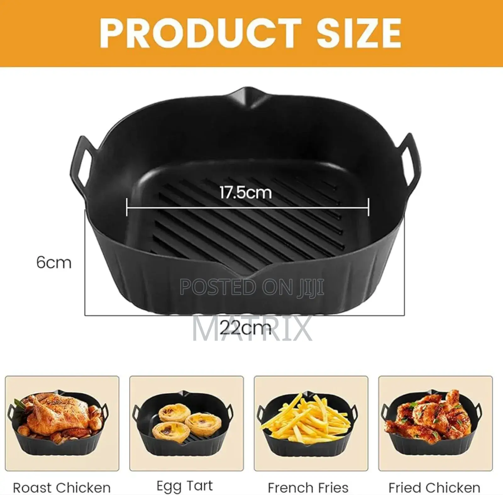 High Quality Silicone Air Frier Plate