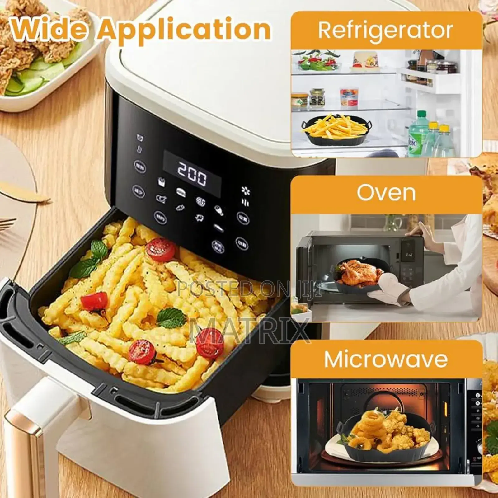 High Quality Silicone Air Frier Plate
