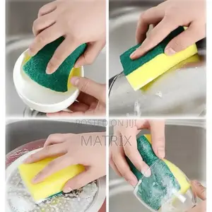 Dish Washing Scouring Sponge Pad 10pcs