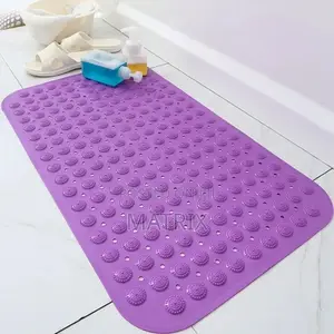 Bathroom Mats Anti_slip With Suction Caps (Multicolor)