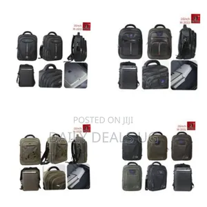Denggao 1 Piece of 16inch Anti Theft Laptop Backpack Durable Rucksack
