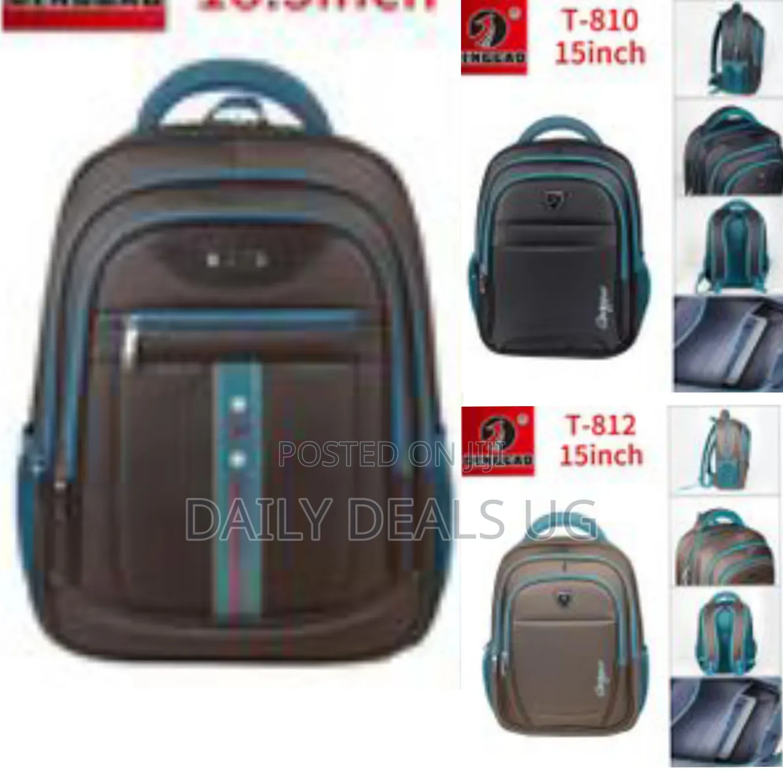 Denggao 15inch Laptop Backpack Waterproof School Bag