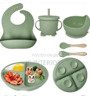 Peeper Silicone Baby Feeding Set