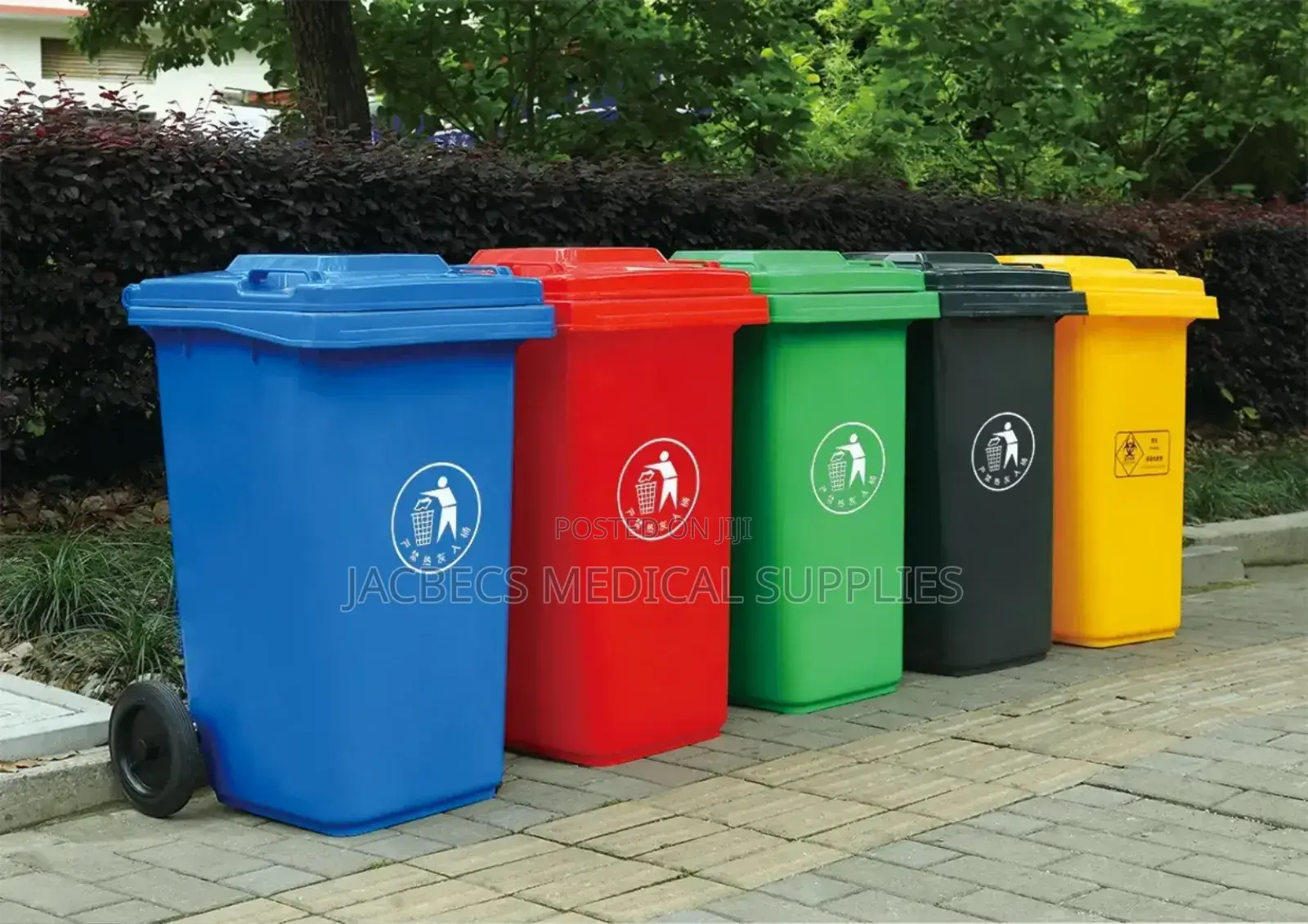Wastebin Heavy Duty 240 Litres With Wheels