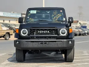 New Toyota Land Cruiser 76 Series 2025 Black