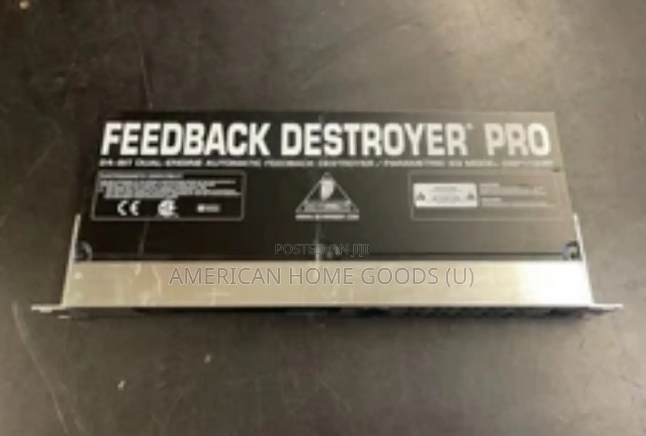 Behringer Automatic Feedback Reduction Eq - Feedback Destroyer Pro.