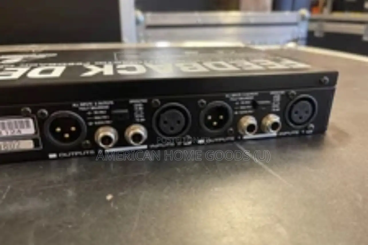 Behringer Automatic Feedback Reduction Eq - Feedback Destroyer Pro.