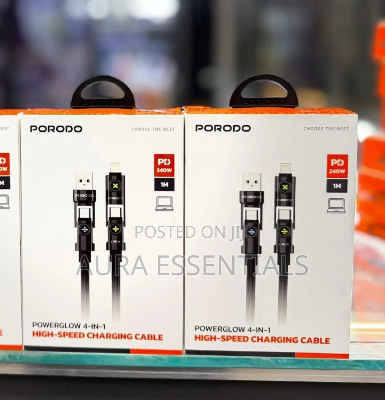 Porodo 4 In 1 High Speed Charging Cable
