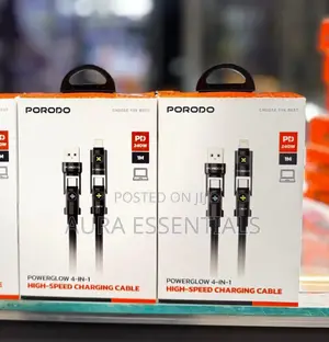 Porodo 4 In 1 High Speed Charging Cable