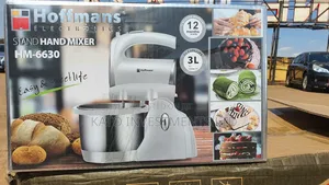 3 Litrs Hoffmans Stand Mixer 1 Year Warranty
