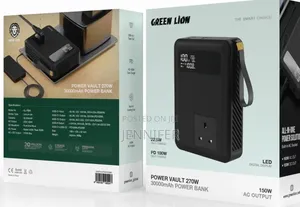 Green Lion Power Vault 270w 30000mah Power Bank