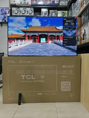 TCL 55inches Uhd4k Google Android Pro Tv With a Aipq Processor