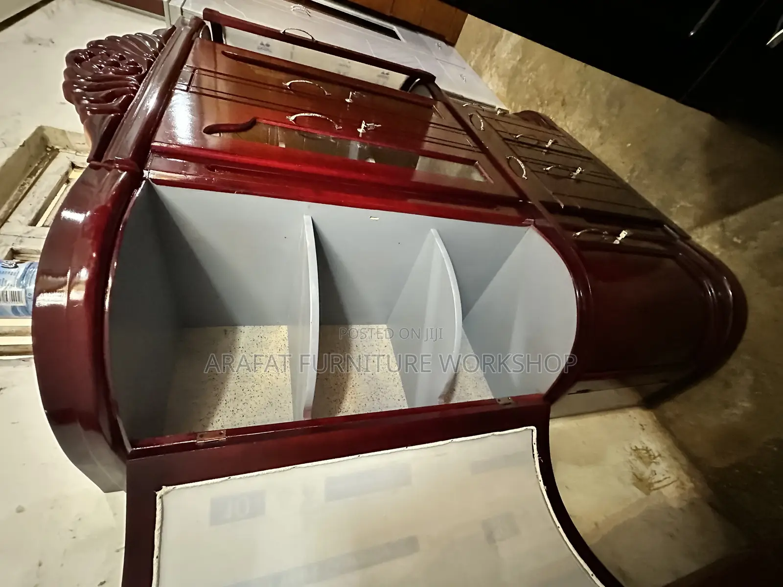Modern Mahogany Cupboard