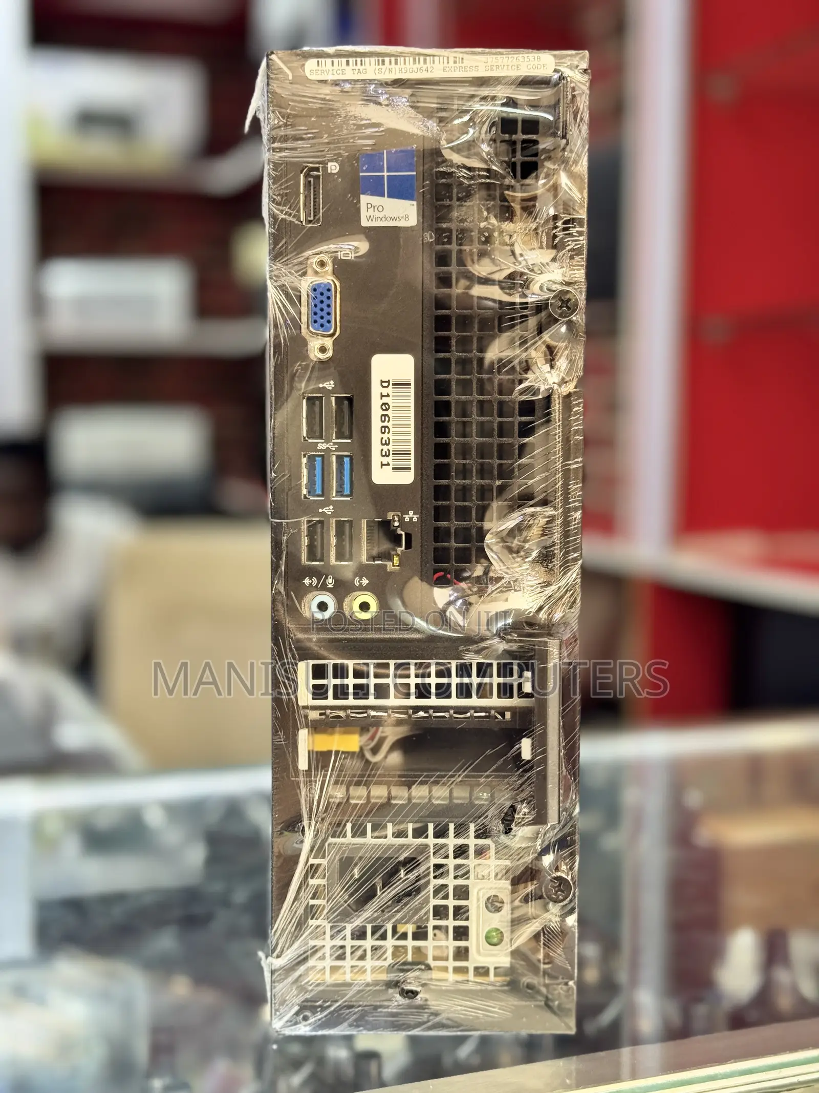 Desktop Computer Dell OptiPlex 3020 4GB Intel Core I5 HDD 500GB