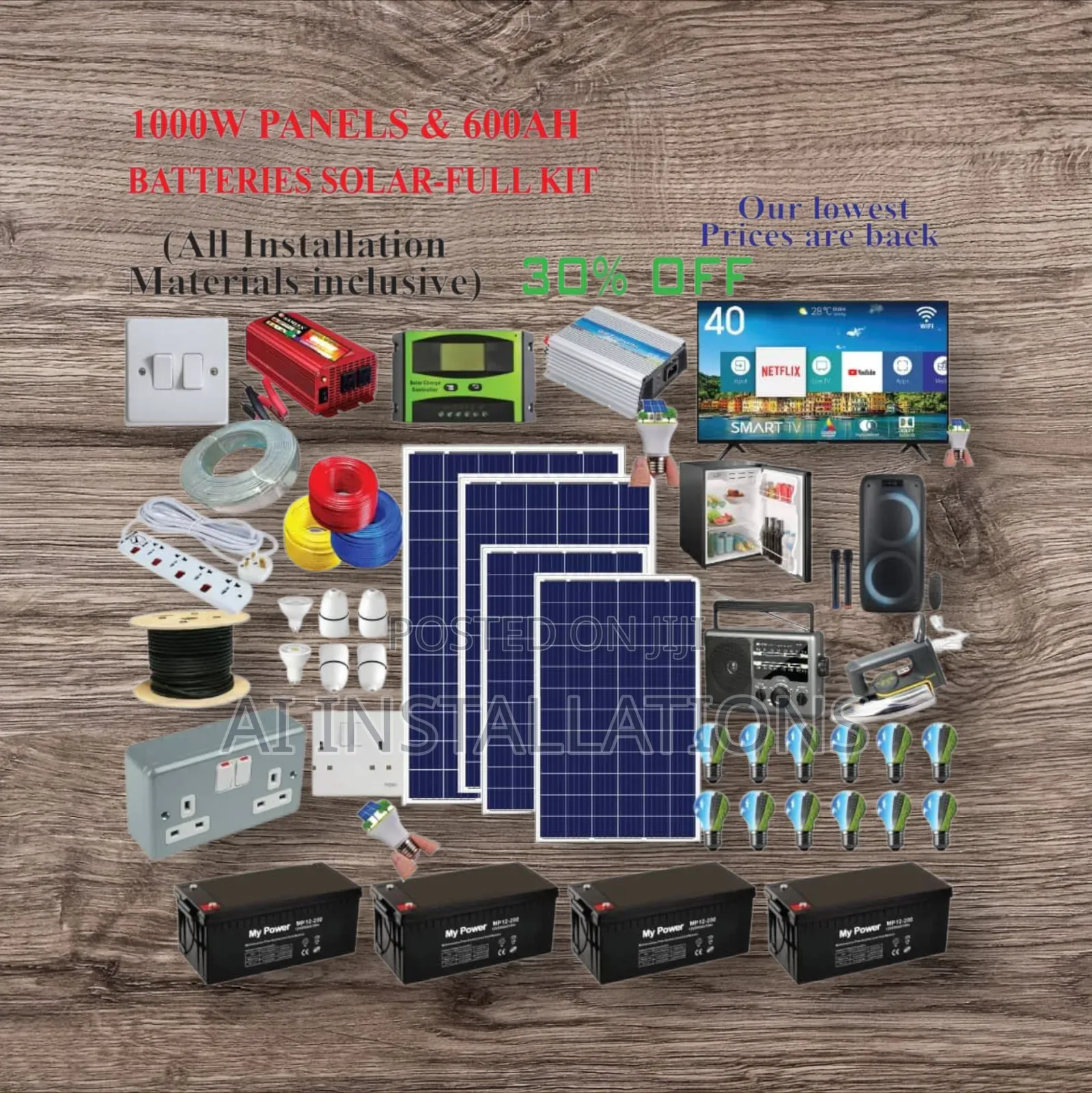 1000w Solar System