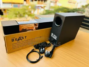Hisense Hs2100 "The Beast" 240w Soundbar With A Wireless Subwoofer.