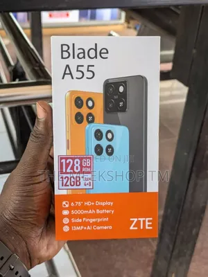 New ZTE Blade A55 128 GB Black