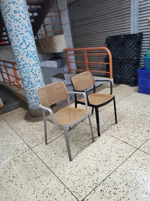 Checked Plastic Chairs Armed Checked Plastic Chairs Armed