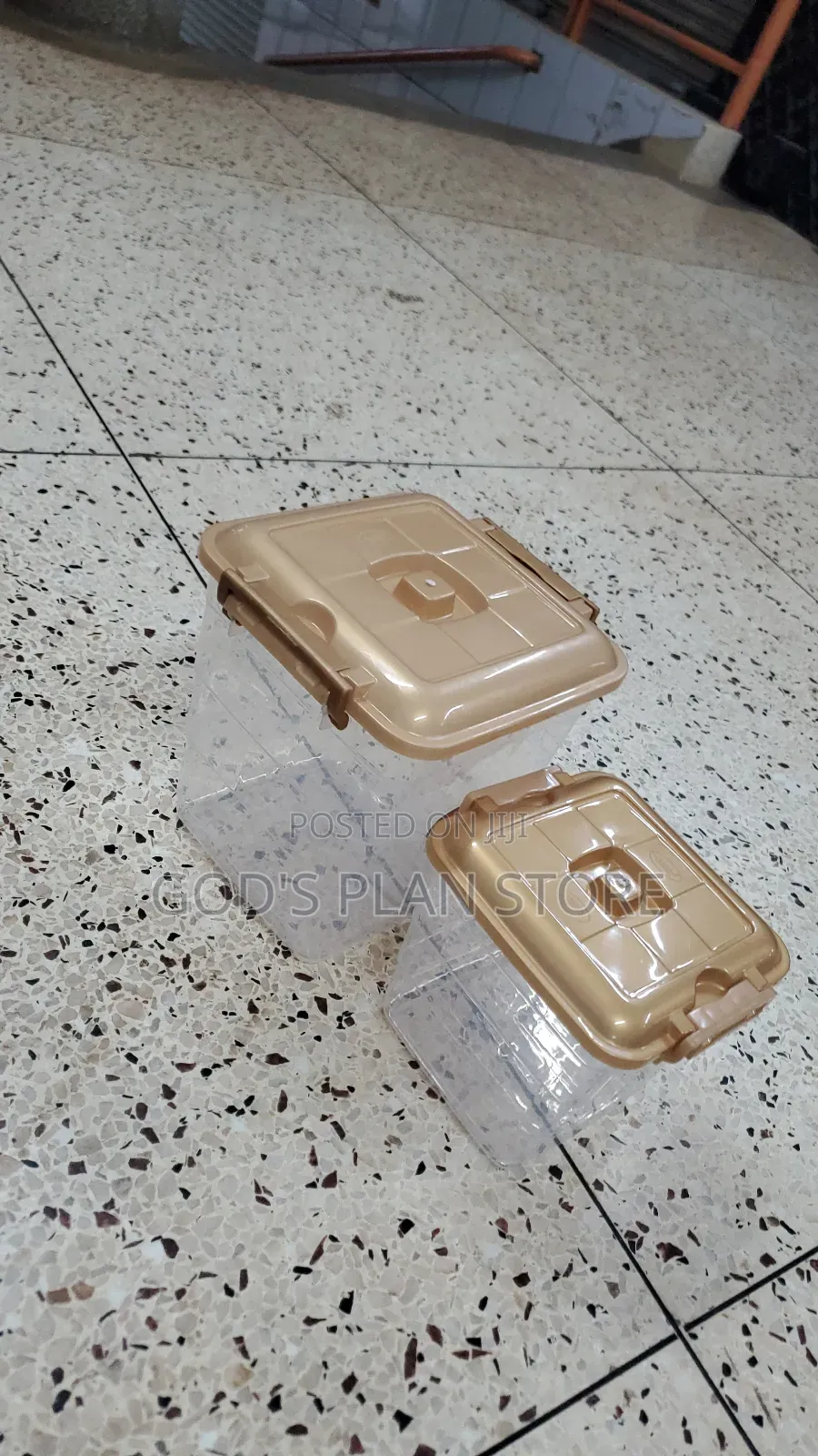 Storage Containers Storage Containers 2pcs Different Sizes
