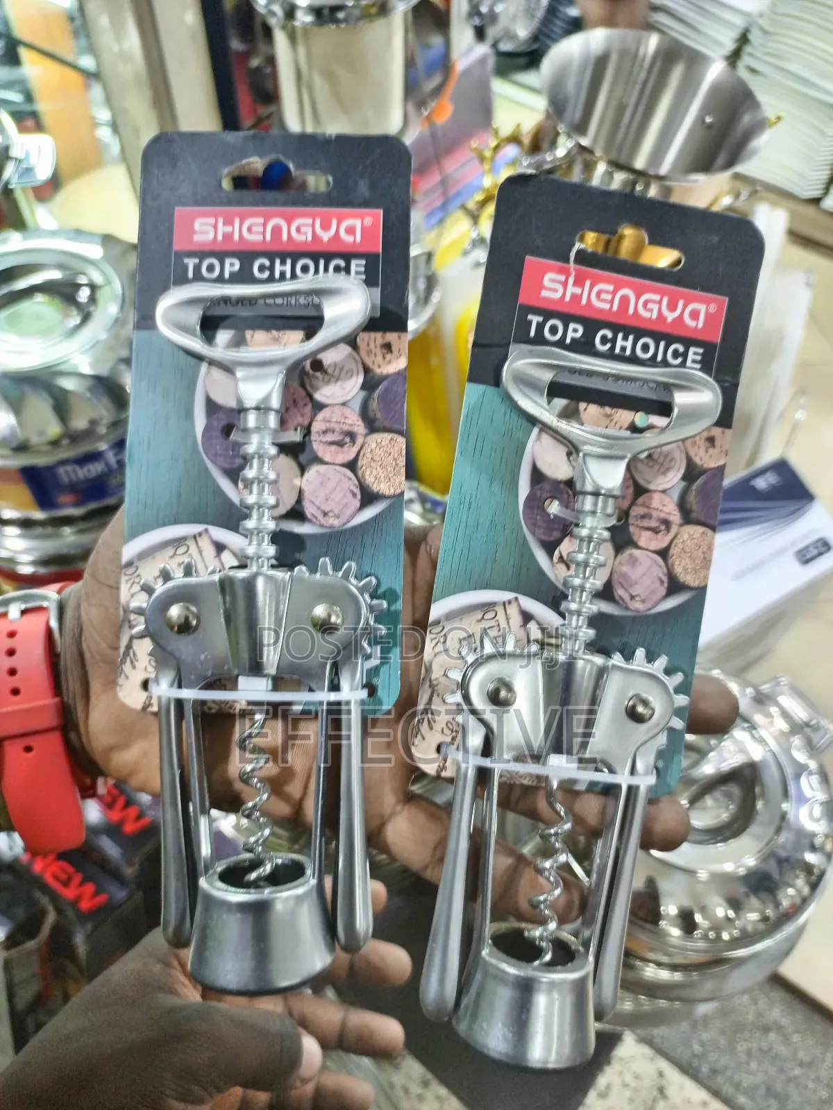 Shengya Top Choice Winged Corkscrew And Bottle Opener