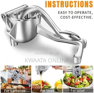 Manual Fruit Hand Squeezer Heavy Duty Lemon Juicer Press Squeezer