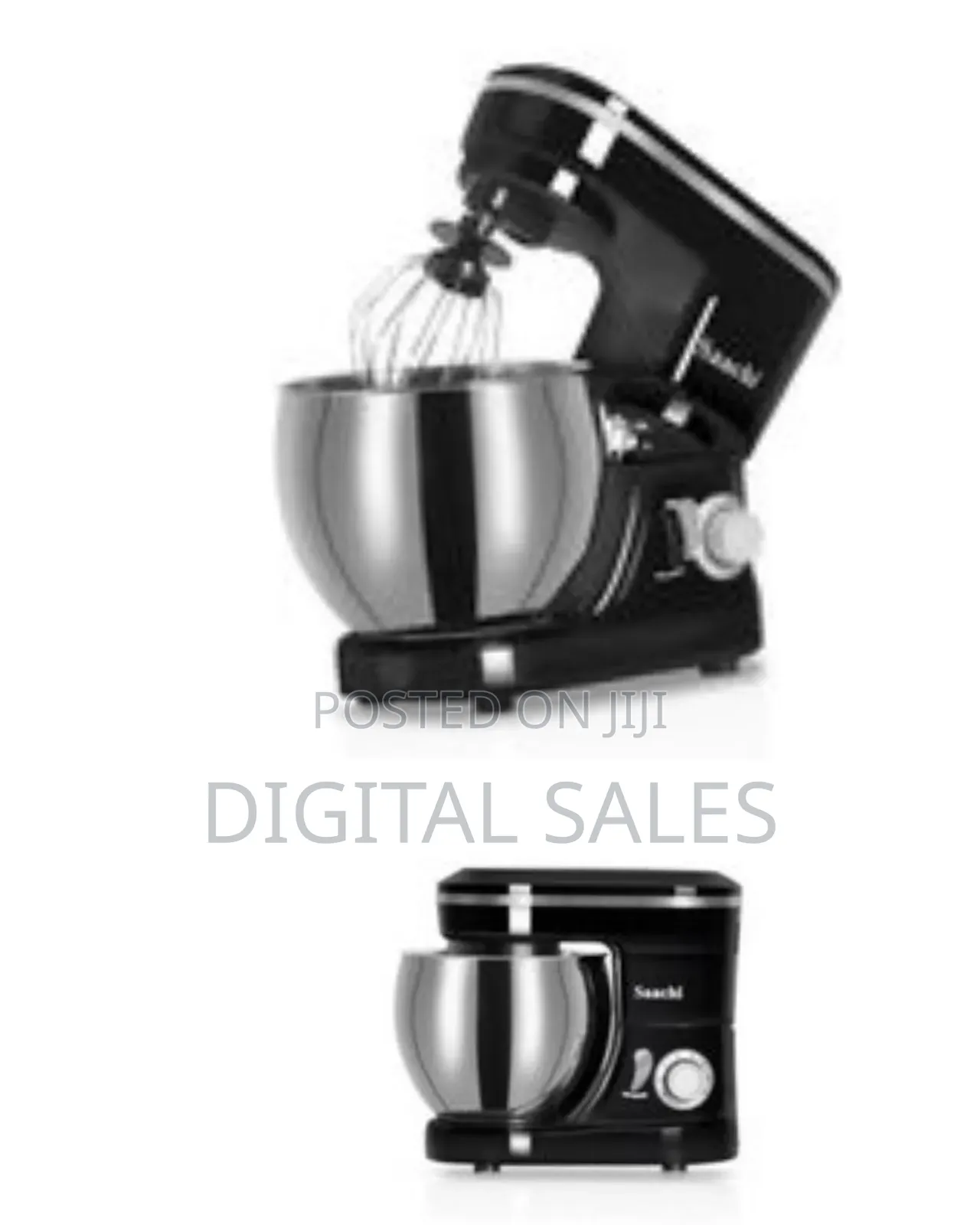 Saachi 5l Blender Dough Hand Stand Mixer Food Processor,