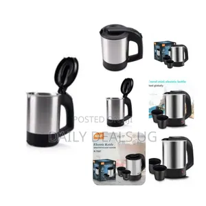 Raf 0.5l Small Stainless Steel Travel Electric Kettle