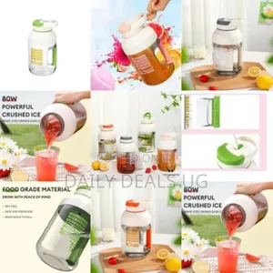 Seabroad 1.5l Portable Blender Juicing Bucket Rechargeable Battery