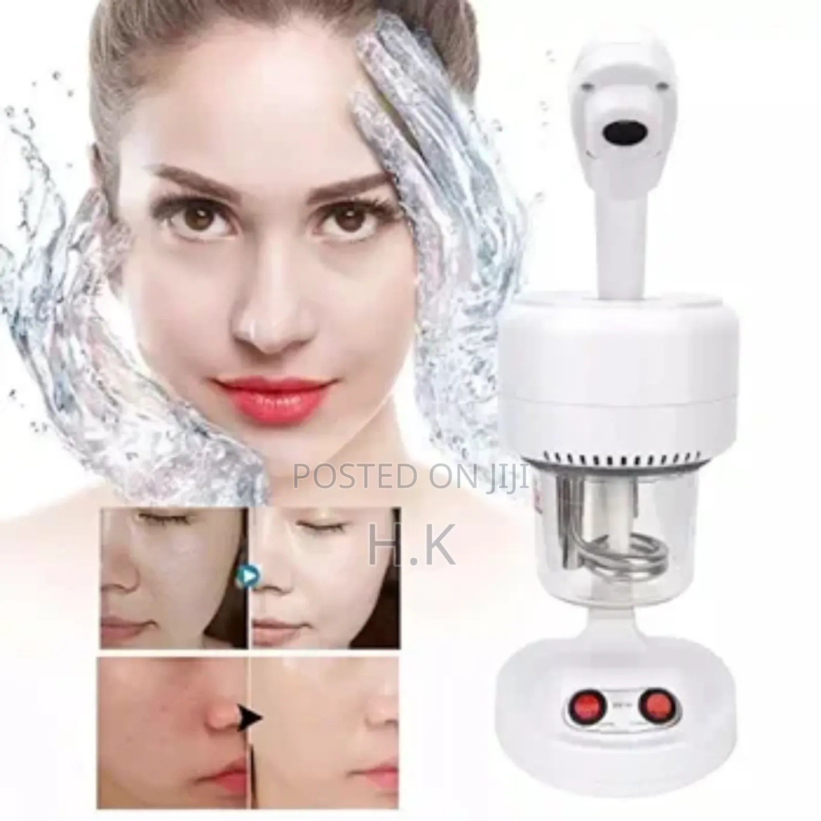 Facial Steamer With Ozone Function for Cleaning and Moisturizing,