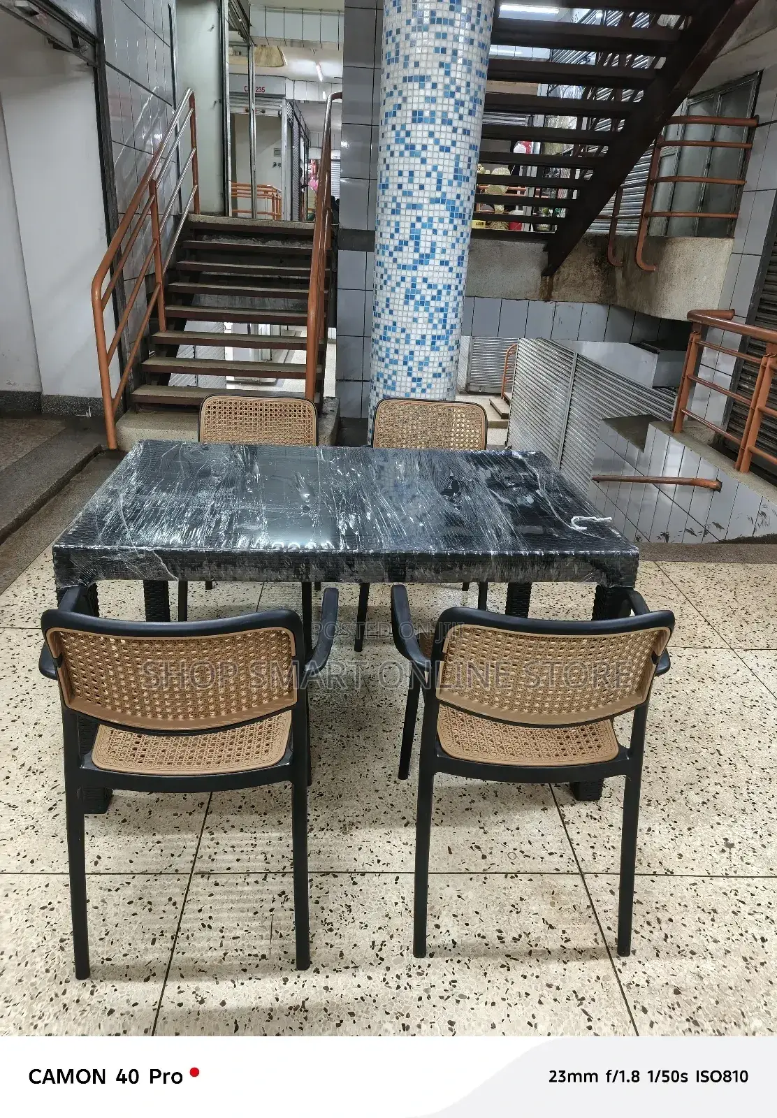 Rectangular Plastic Table and 4 Chairs Plastic Table and Chairs