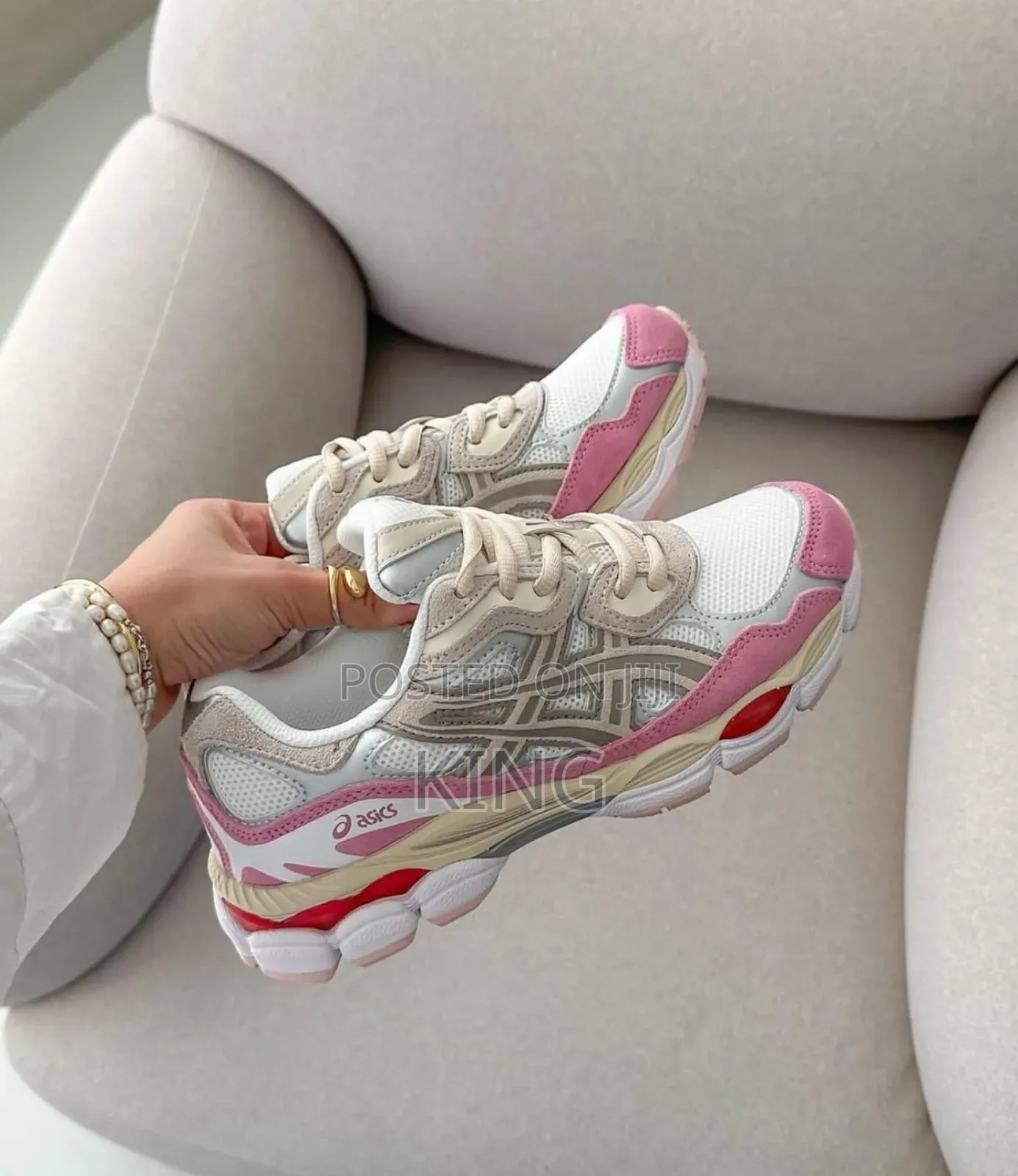 Asics Gel Nyc Cream Pink
