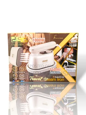 DSP Portable Professional Travelling Garment Steamer Ironbox