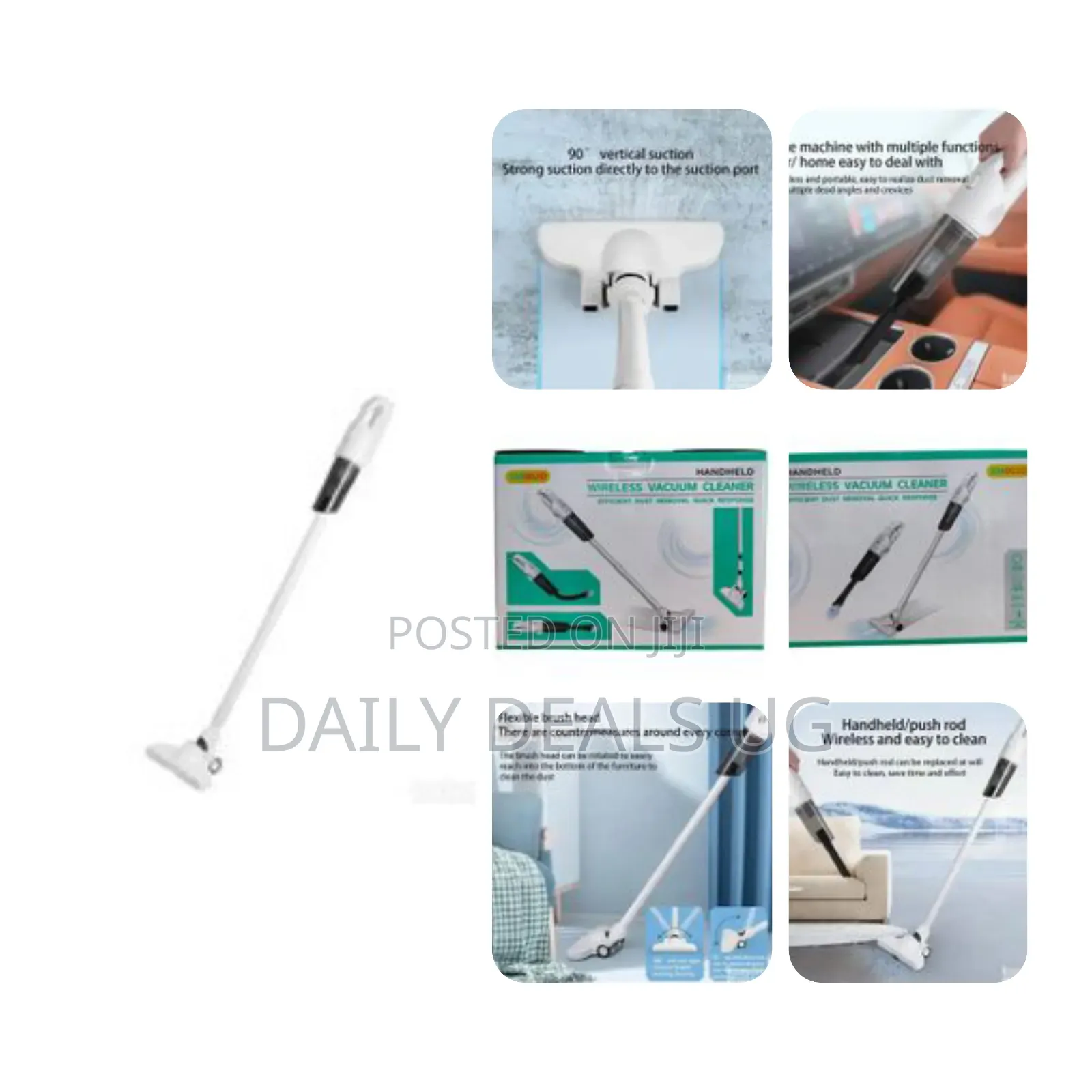 Cordless Wireless Vacuum Cleaner Portable Handheld Household for Home
