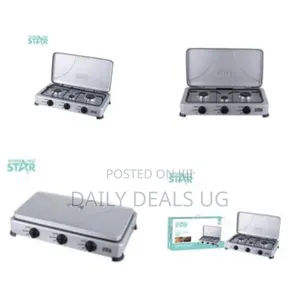 Winningstar 3 Burner Gas Stove Cooker Plate With Automatic Ignition
