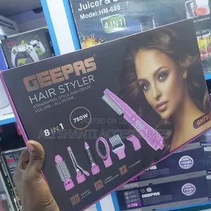 Geepas Hair Styler 8 in 1, Straightener Styler 8 in 1 Geepas
