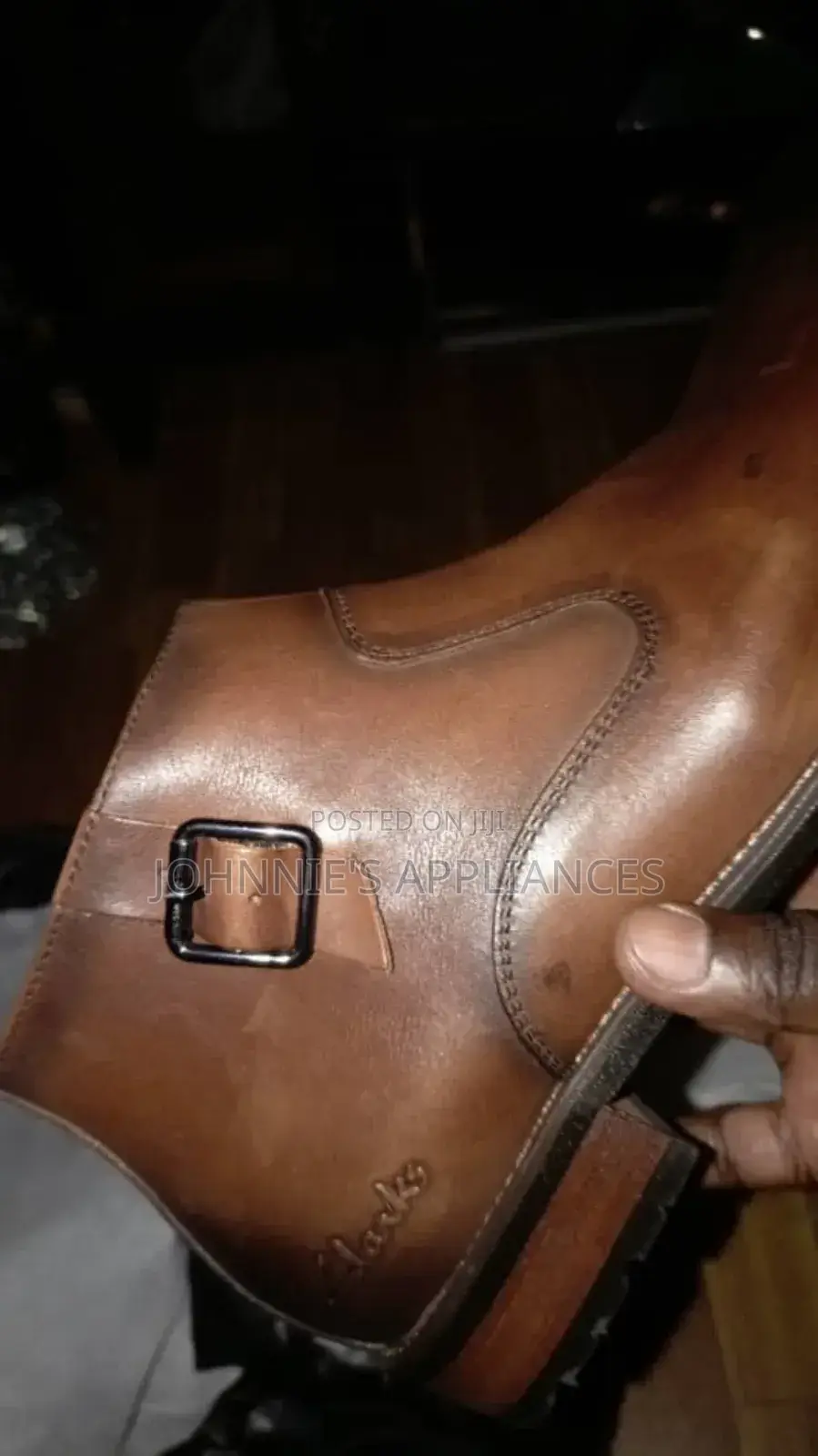 Brown Leather Jungle Boats in All Sizes Original