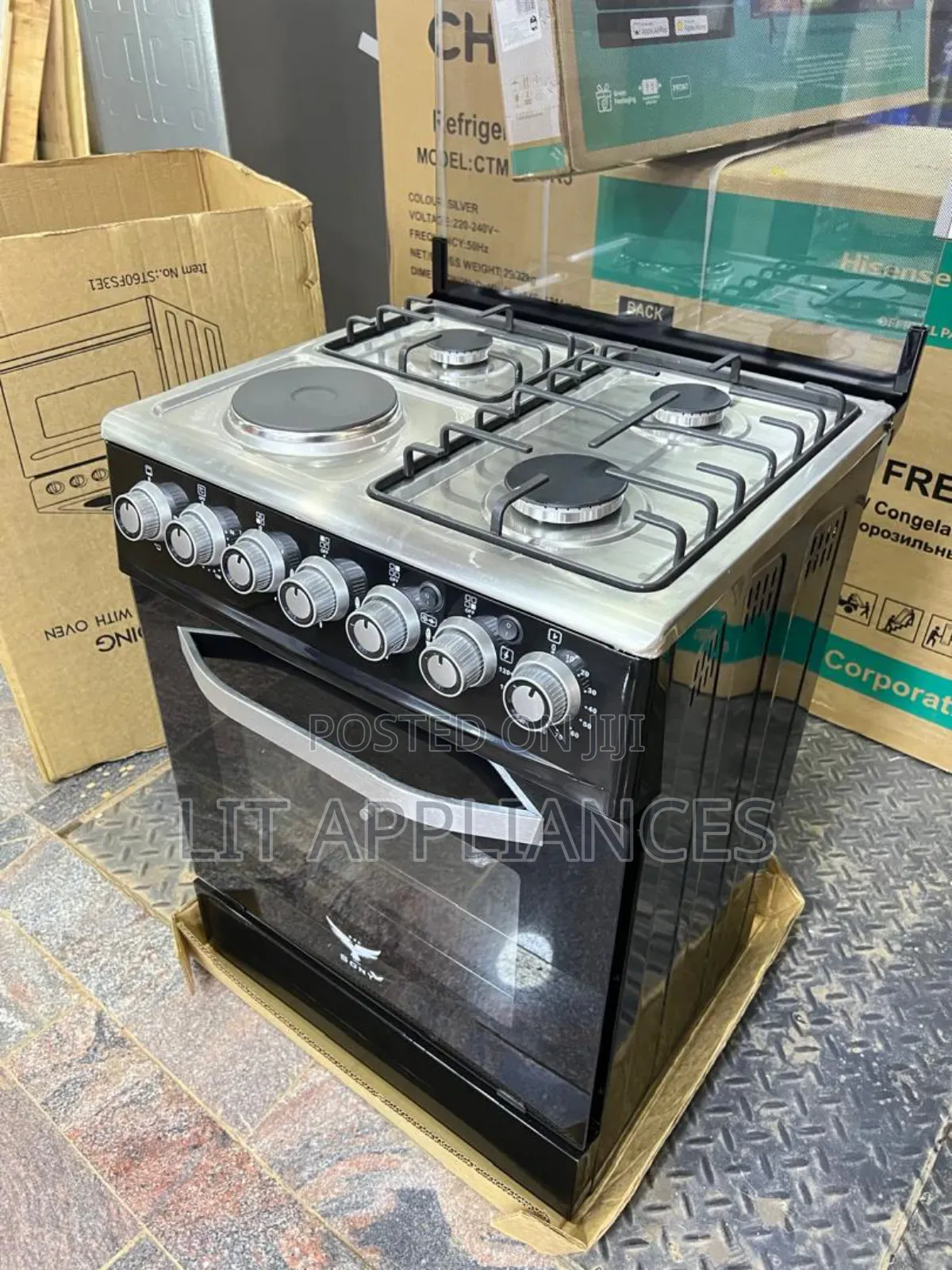 Sony Cooker 50*60,Timer, Temperature, Auto Ignition, Chicken Rotisseri