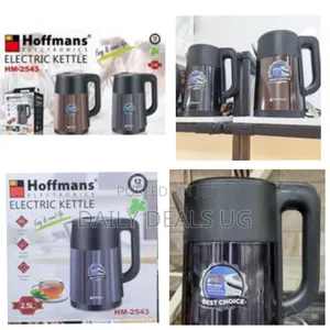 Hoffmans Stainless Steel 2.5l Water Electric Kettle Automatic