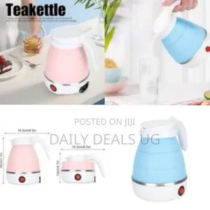 Portable Travel Folding Heating Electric Water Kettle 600ml Mini Food