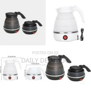 Portable Travel Folding Heating Electric Water Kettle 600ml Mini Food