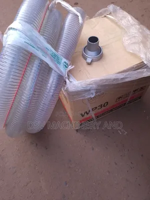 3" Gasoline Pump, 6metres Suction Pipe Reinforced and 3"-2" Coupling