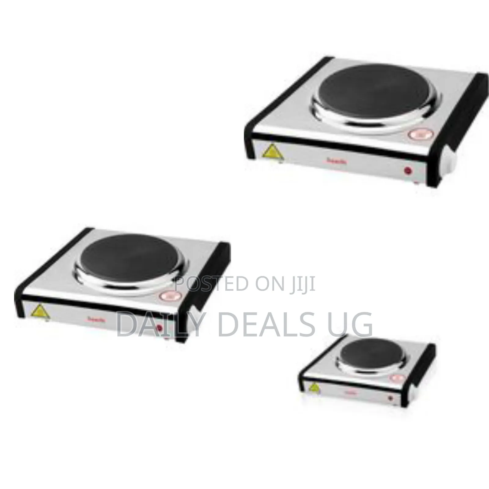Saachi Electric Single Burner Table Cooking Hot Plate Stove -Grey