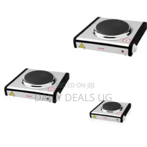 Saachi Electric Single Burner Table Cooking Hot Plate Stove -Grey