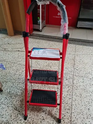 3 Steps Steel House Hold Ladder