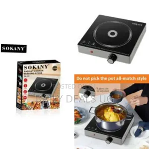 Sokany Single Burner Energy Saving Radiant Electric Countertop Infrare