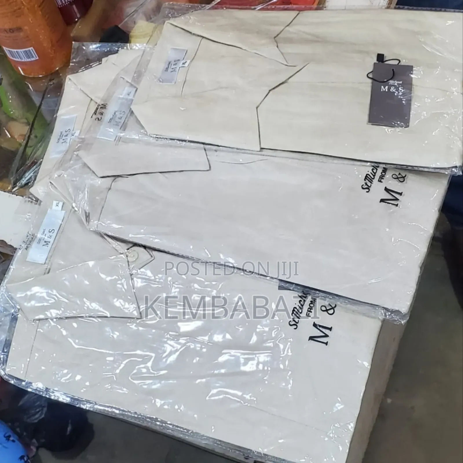 M S Classic Professional Khaki Shirts