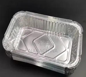 Kitchen Silver Disposable Aluminium Silver Plates